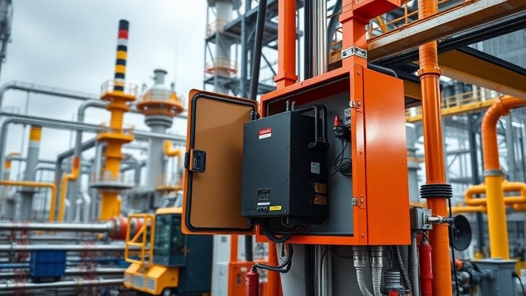 Private Wireless Solutions in Hazardous Oil, Gas & Chemical Environments — Clover IQ industrial wireless blog illustration