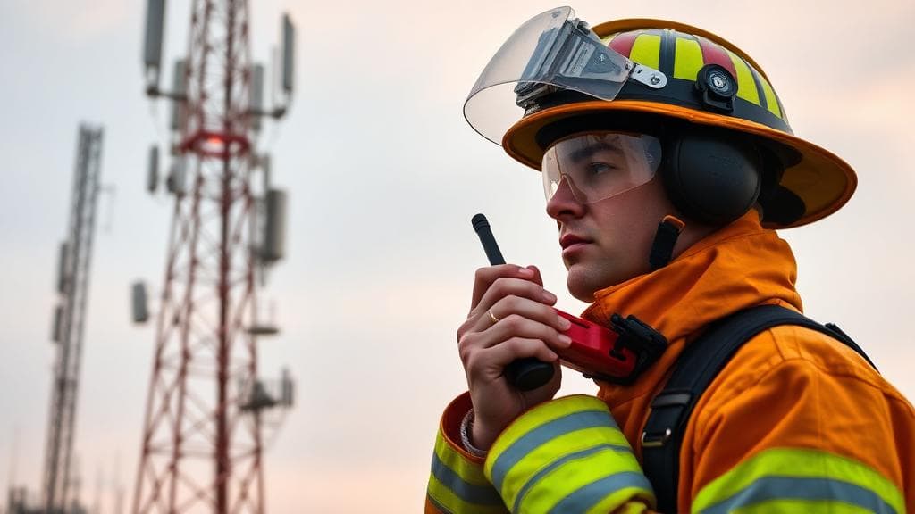 Convergence of LMR and Private 5G/LTE for Public Safety — Clover IQ industrial wireless blog illustration