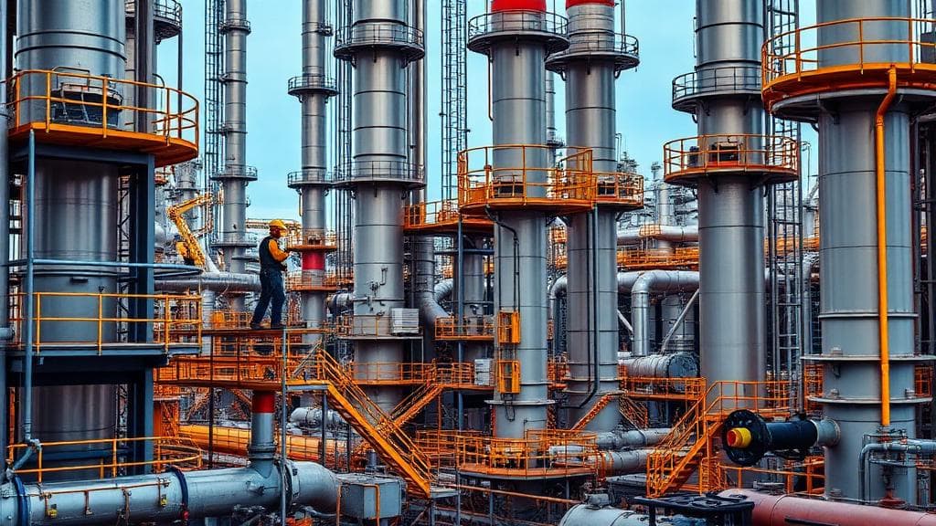 Petrochemical Turnarounds with Connected Worker Solutions — Clover IQ industrial wireless blog illustration