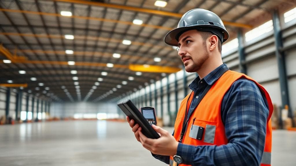 Warehouse Connectivity: Site Surveys and Compact Private 5G — Clover IQ industrial wireless blog illustration